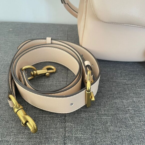 New Bag Coach Tabby 26 C0772 Beige Shoulder Bag - Authentic - Picture 4 of 11